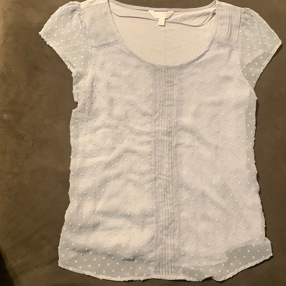 Lauren Conrad Cap Sleeve Shirt